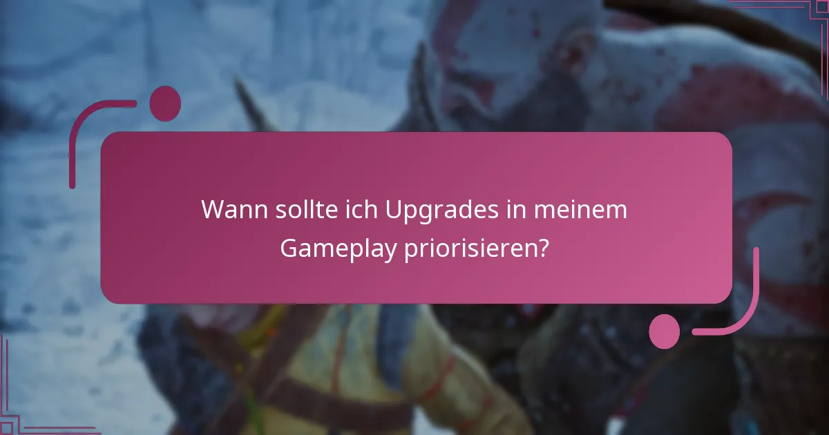Wie löse ich Upgrades in God of War Ragnarok ein?