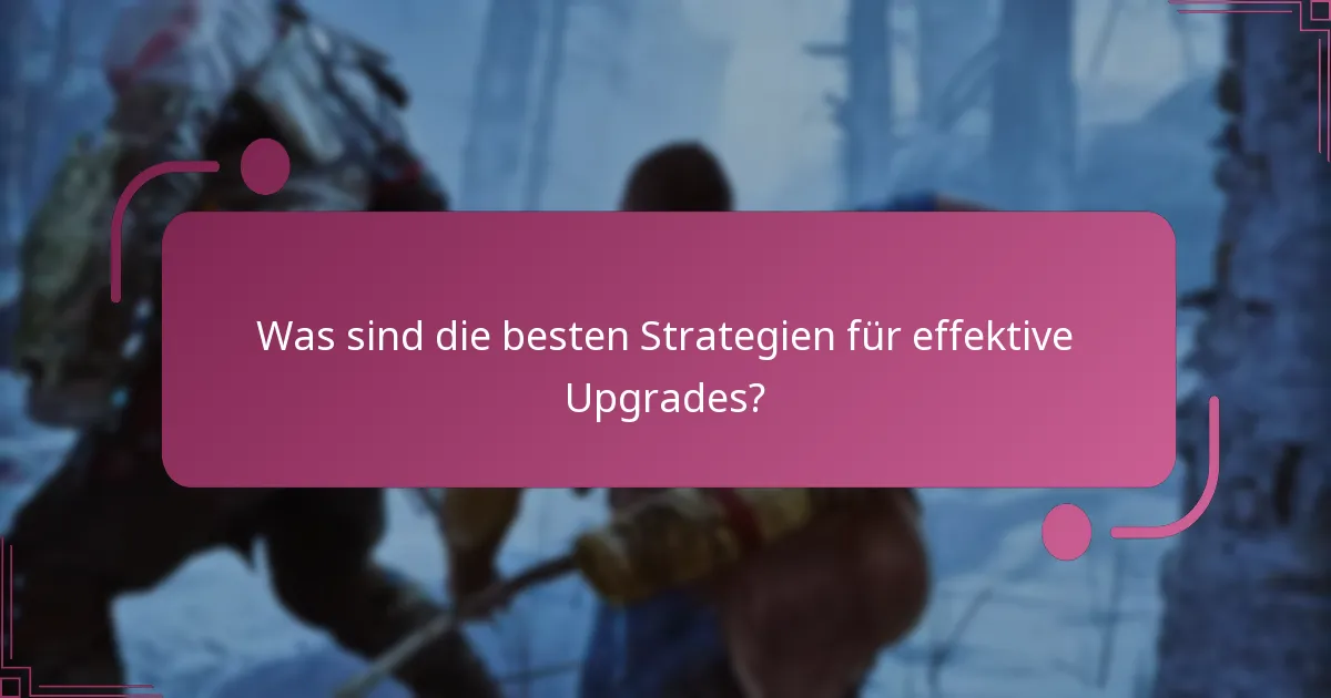 Wie upgrade ich Rüstungen in God of War Ragnarok?