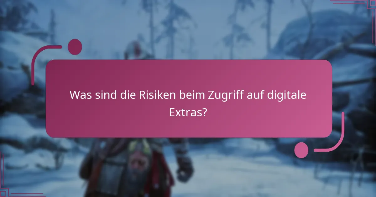 Wie greife ich auf digitale Extras in God of War Ragnarok zu?
