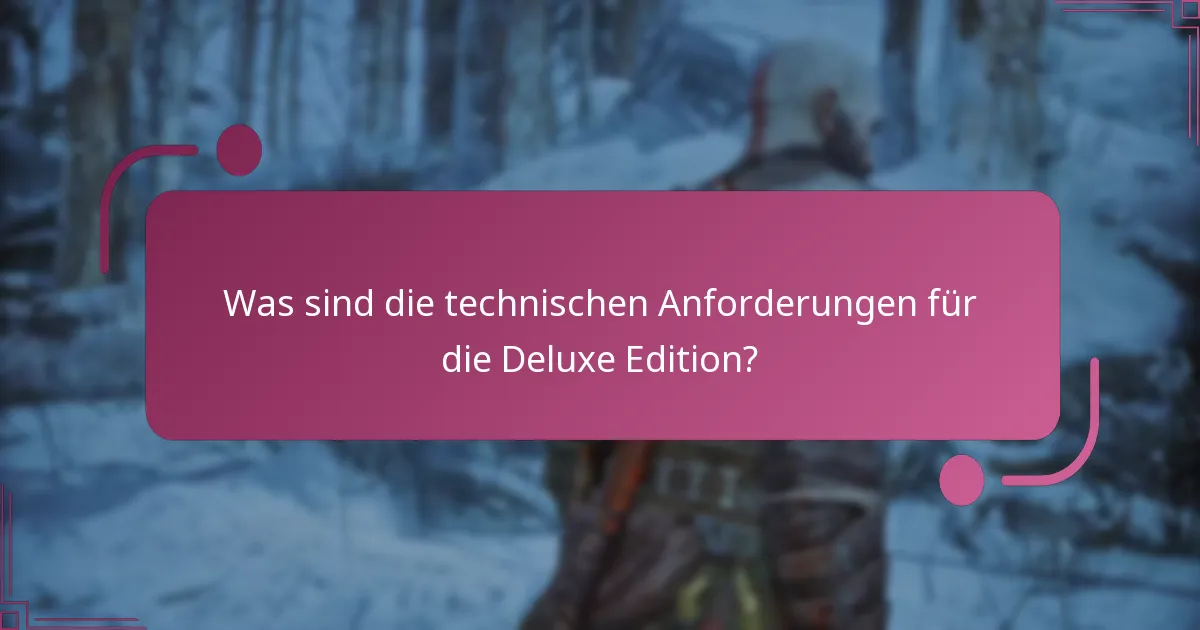 Welche Kaufoptionen gibt es für die God of War Ragnarok Deluxe Edition?