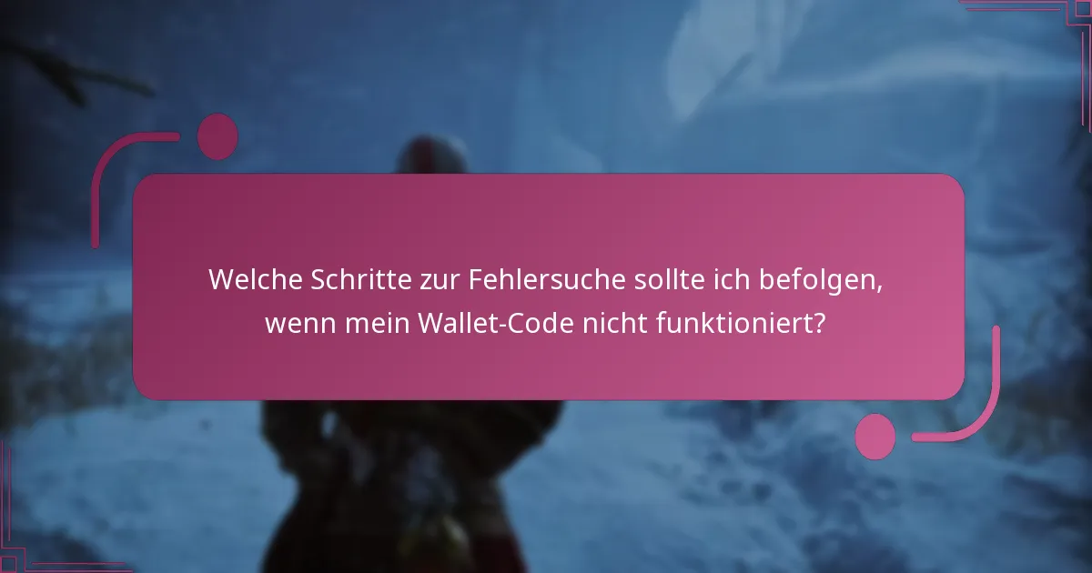 Welche visuellen Hilfsmittel können den Prozess zur Eingabe von Wallet-Codes unterstützen?